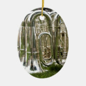 Tubas Keramisch Ornament (Voorkant)