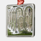 Tubas Metalen Ornament (Links)