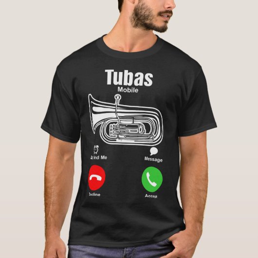 Tubas Mobile Tshirt (Voorkant)