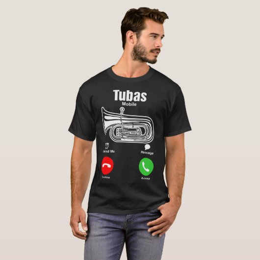 Tubas Mobile Tshirt (Voorkant volledig)