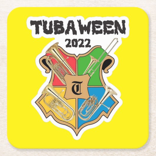Tubaween 2022 Onderzetters (Voorkant)