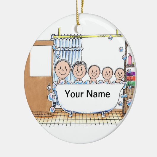 Tubbeltijd 3 keramisch ornament (Links)