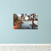 "Tubbs Hill" Coeur d'Alene, Idaho Canvas Afdruk (Insitu (Houten vloer))