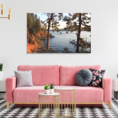"Tubbs Hill" Coeur d'Alene, Idaho Canvas Afdruk (Insitu (Woonkamer))
