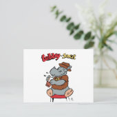 Tubby de Scout Post Card Briefkaart (Staand voorkant)