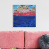 Tube naar San Clemente-punt Canvas Afdruk (Insitu (Woonkamer))