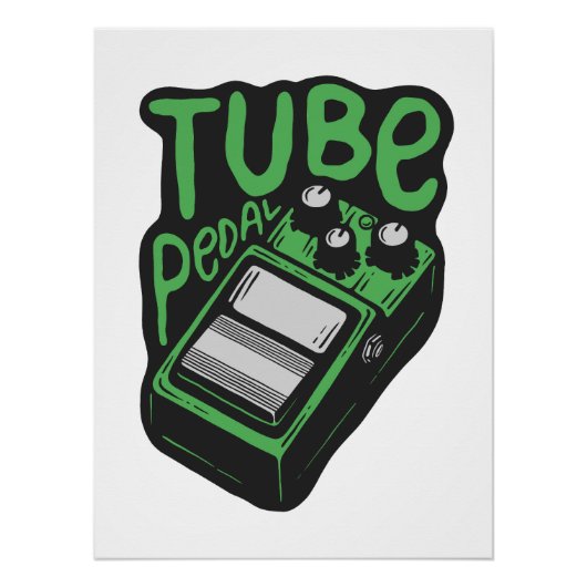 Tube Pedal Perfect Poster (Voorkant)