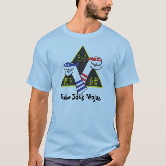 Tube Sock Ninjas T-shirt (Voorkant)