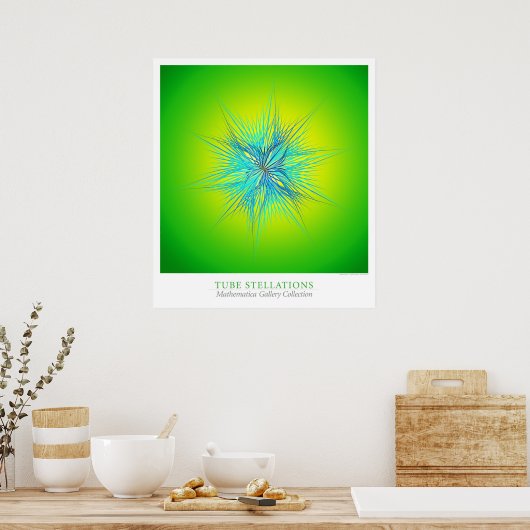 Tube Stellations Poster (Keuken)