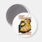 Tuberculose bestrijden magneet (Voorkant / Achterkant)