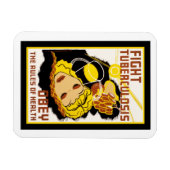Tuberculose bestrijden ~ Obey the Rules of Health Magneet (Horizontaal)