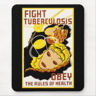 Tuberculose bestrijden ~ Obey the Rules of Health Muismat