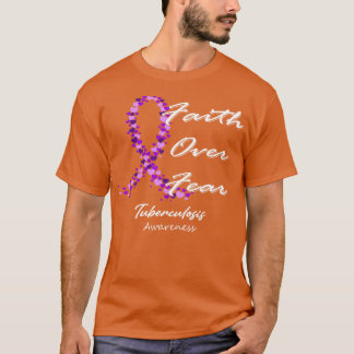 Tuberculose bewustzijn Geloof over angst in deze f T-shirt