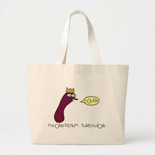 Tuberculose Grote Tote Bag (Voorkant)