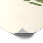 Tuberculose Kus me geen Baby Poster (Hoek)