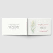 Tuberoos rouwbezoekersboek – In liefdevolle herinn Gastenboek (Volledig)
