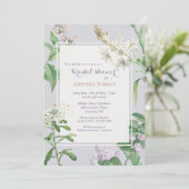 Tuberose Blooms Vrijgezellenfeest Kaart (Staand voorkant)