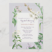 Tuberose Blooms Vrijgezellenfeest Kaart (Voorkant / Achterkant)