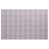 Tuberose en lavender Bloomen op Rozen bladen Stof (Fat Quarter)
