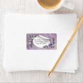 Tuberose en lavender Blooms Etiket (Insitu)