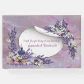 Tuberose en lavender Blooms Gastenboek (Achterkant)