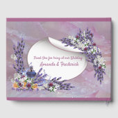 Tuberose en lavender Blooms Gastenboek (Achterkant)