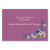 Tuberose en lavender Blooms Kaart (Achterkant)