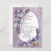 Tuberose en lavender Blooms Kaart (Voorkant)