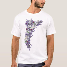 Tuberose en lavender Blooms T-shirt