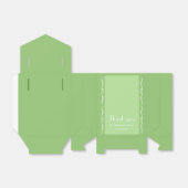 Tuberose laat gepersonaliseerde partij gunstbox bedankdoosjes (Uitgevouwen)