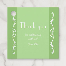 Tuberose laat gepersonaliseerde partij voorkeur La Bedankjes Labels