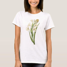 tuberose (Tuberosa sp.) van Redouté T-shirt