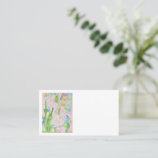 Tuberose Visitekaartje (Staand voorkant)