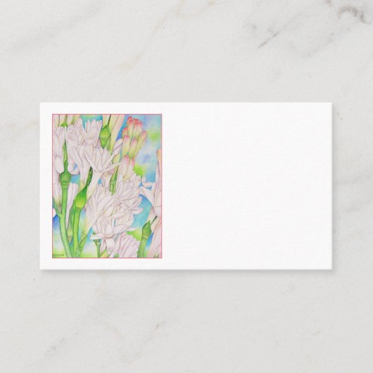 Tuberose Visitekaartje (Voorkant)