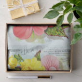  Tuberous Begonias Floral Tissue Paper Tissuepapier (Geschenk)
