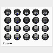 Tuberous Sclerosis Complex Tsc Bewustzijn Schattig Ronde Sticker (Vel)