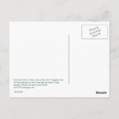 Tubers in voorjaar Briefkaart (Achterkant)