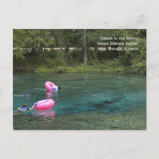 Tubers in voorjaar Briefkaart (Voorkant)