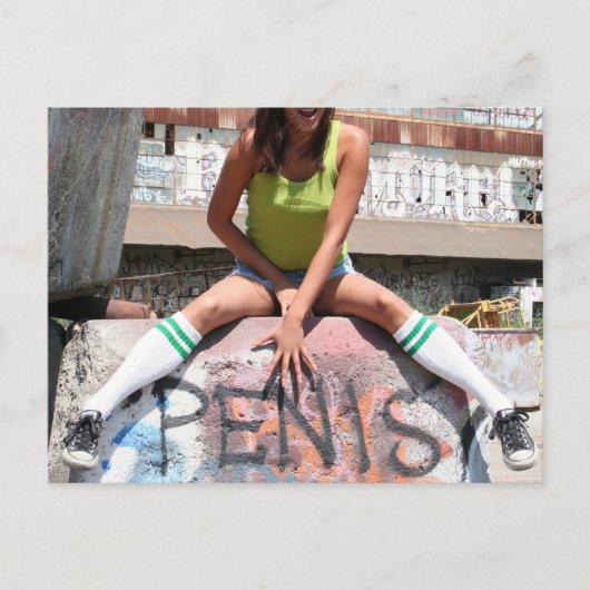 Tubesocks Briefkaart (Voorkant)
