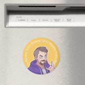 Tubin Monkey Hoodie Logo Magneet (Insitu (Vaatwasser))