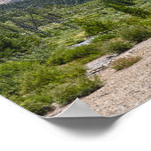 Tubing aan de Snake-rivier, Colorado Poster (Hoek)