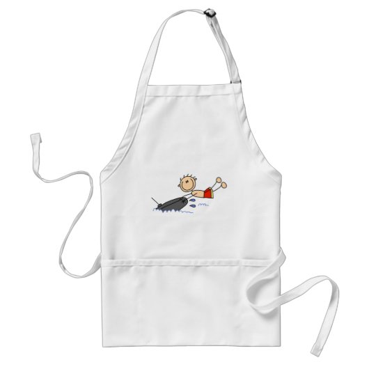 Tubing Stokfiguur Standaard Schort (Voorkant)