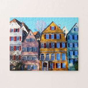 Tübingen Duitsland. Legpuzzel