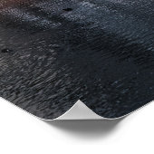 Tübingen, Duitsland na sneeuwval Poster (Hoek)