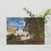 Tubingen Oude Stad Gebouwen Bedankkaart (Staand voorkant)