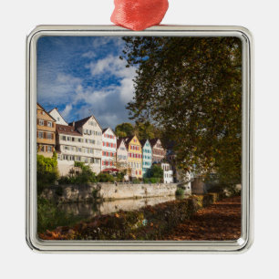 Tubingen Oude Stad Gebouwen Metalen Ornament
