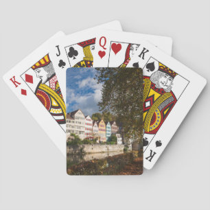Tubingen Oude Stad Gebouwen Pokerkaarten