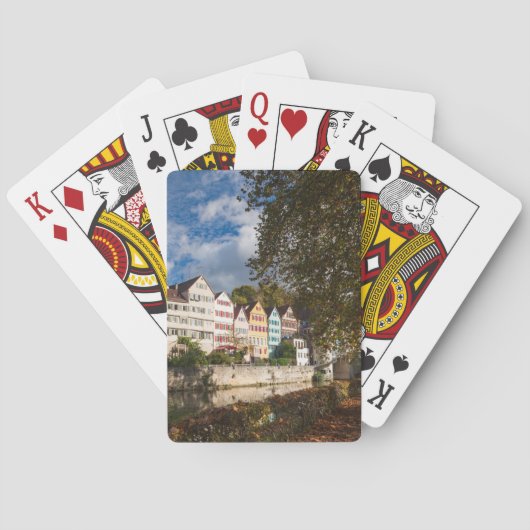Tubingen Oude Stad Gebouwen Pokerkaarten (Achterkant)