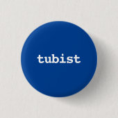 Tubist typografie Button (Voorkant)