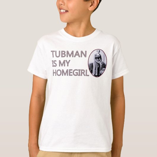 Tubman is mijn thuisbasis t-shirt (Voorkant)